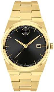 Movado Bold Quest 3601223 Gold-plated Black