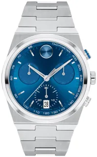 Movado Bold Quest Chronograph 3601199 Stainless steel Blue