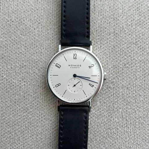 NOMOS Tangente 38 164 37.5mm Stainless steel White