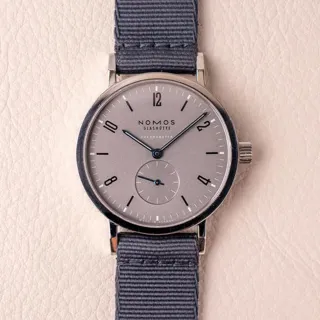 NOMOS Tangente 501.S6 Stainless steel Gray