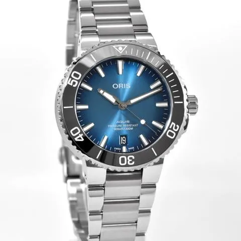 Oris Aquis 01 733 7732 4155-07 8 21 05PEB 39.5mm Stainless steel Blue