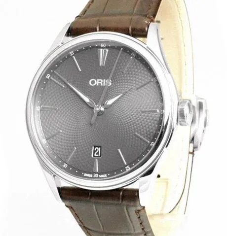 Oris Artelier Date 01 733 7721 4053-07 5 21 65FC 40mm Stainless steel Gray