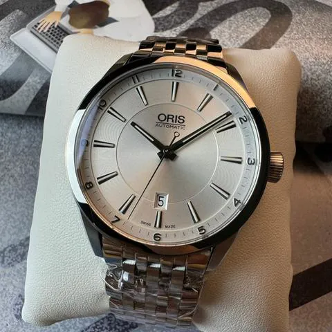 Oris Artix Date 01 733 7642 4031 42mm Stainless steel Silver