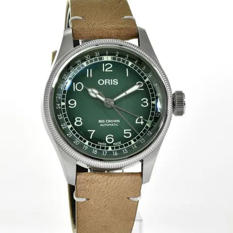 Oris Big Crown 01 754 7779 4067 38mm Stainless steel Green