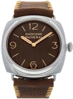 Panerai Radiomir PAM01243 Stainless steel Brown