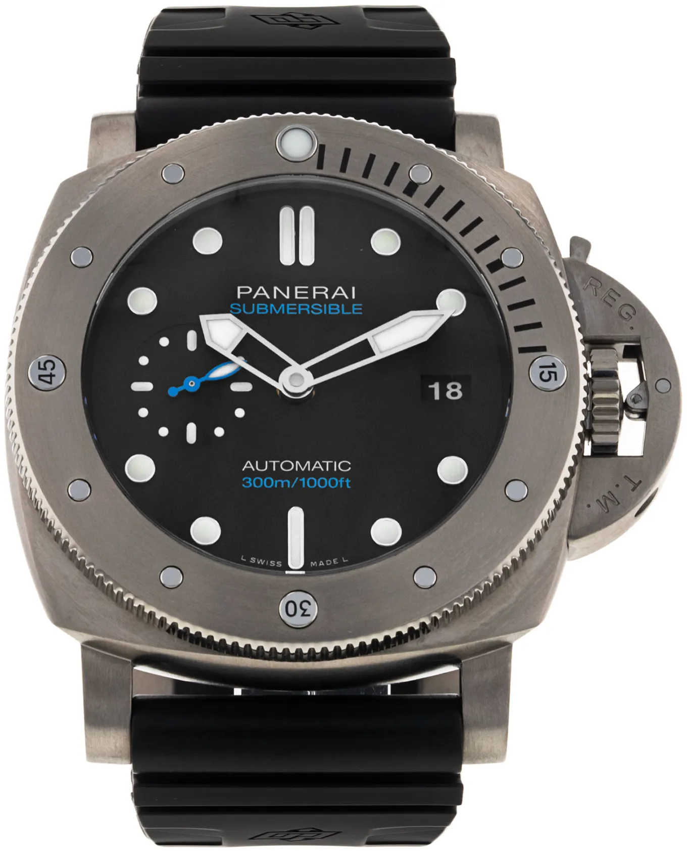 Panerai Submersible PAM 00305 47mm Titanium Black