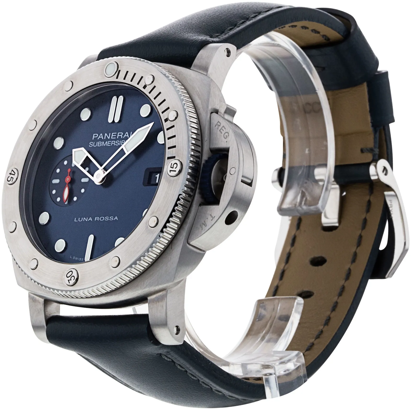 Panerai Submersible PAM 01391 44mm Stainless steel Blue 1