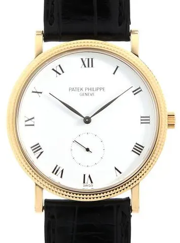 Patek Philippe Calatrava 3919J 33mm Yellow gold White