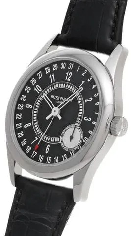 Patek Philippe Calatrava 6006G-001 39mm White gold Black 1