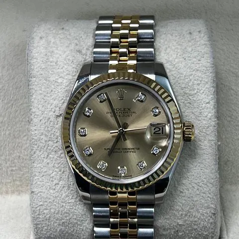 Rolex Datejust 31 178273 31mm Yellow gold and Stainless steel Champagne