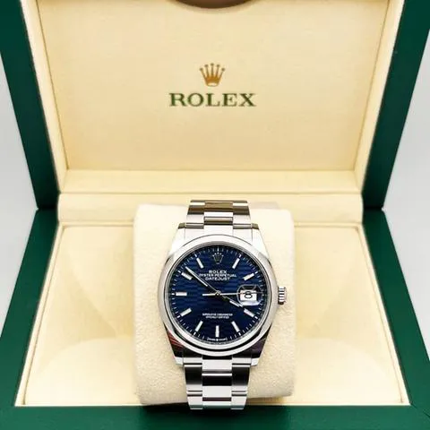 Rolex Datejust 36 126200 36mm Stainless steel Blue 2