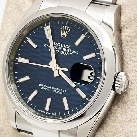 Rolex Datejust 36 126200 36mm Stainless steel Blue 5