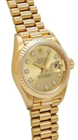 Rolex Datejust 69178G 26mm Yellow gold Champagne 2