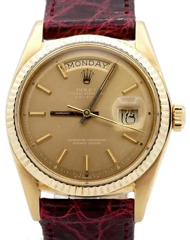 Rolex Day-Date 36 1803 36mm Yellow gold Champagne