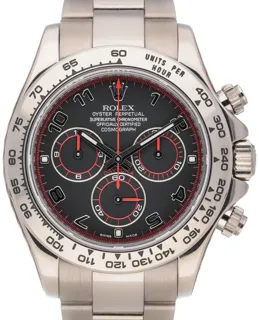 Rolex Daytona 116509 White gold Black