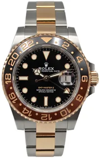 Rolex GMT-Master II 126711CHNR Rose gold and Stainless steel Black