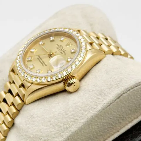 Rolex Lady-Datejust 69138 26mm Yellow gold Champagne 6