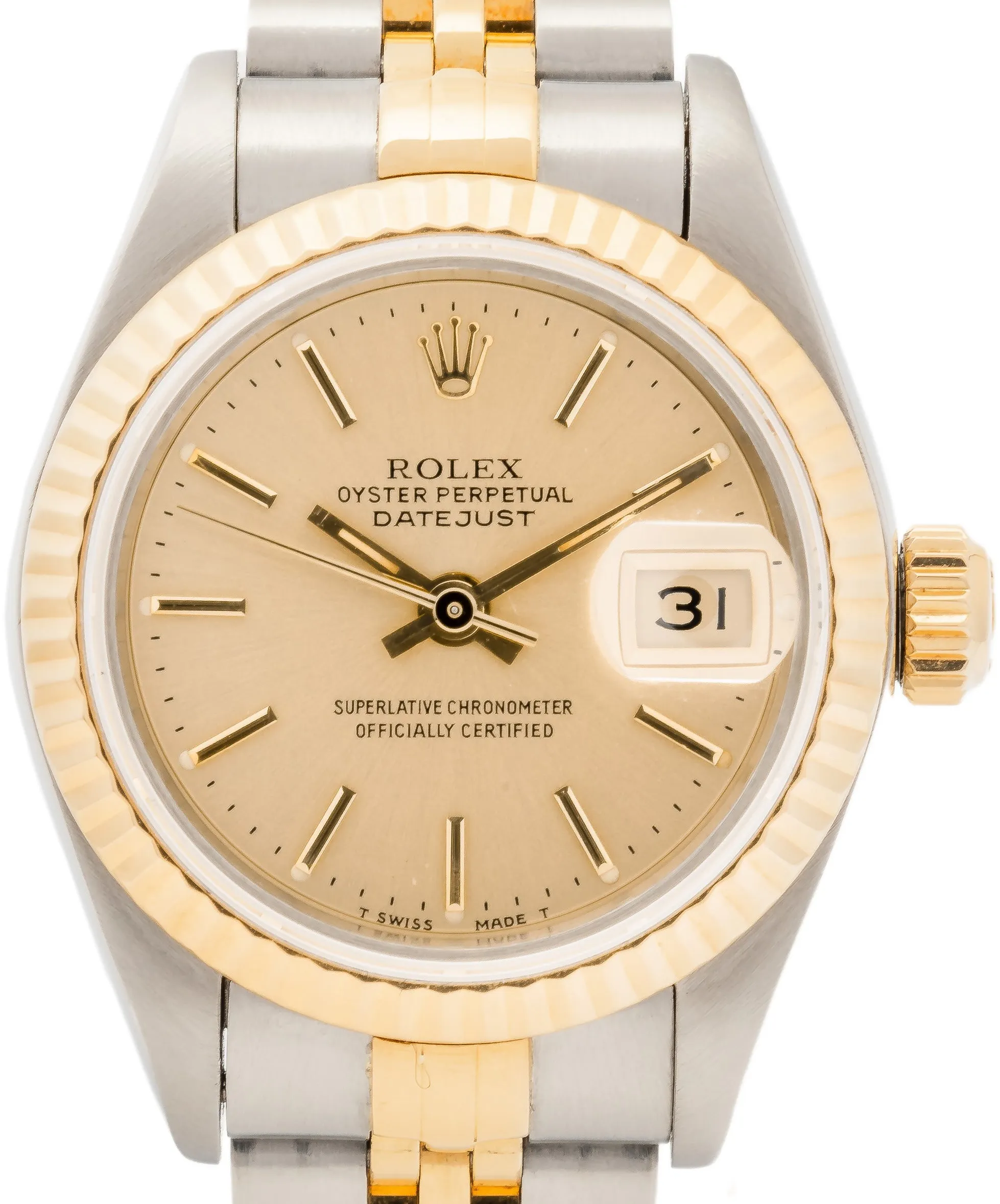 Rolex Lady-Datejust 69173 Champagne