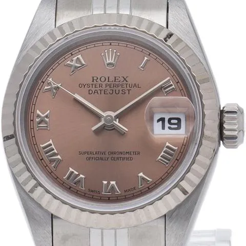 Rolex Lady-Datejust 69174 26mm Stainless steel Rose