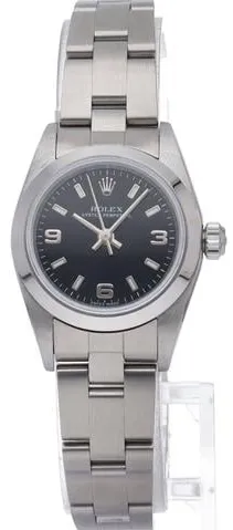 Rolex Oyster Perpetual 76080 24mm Stainless steel Black 1