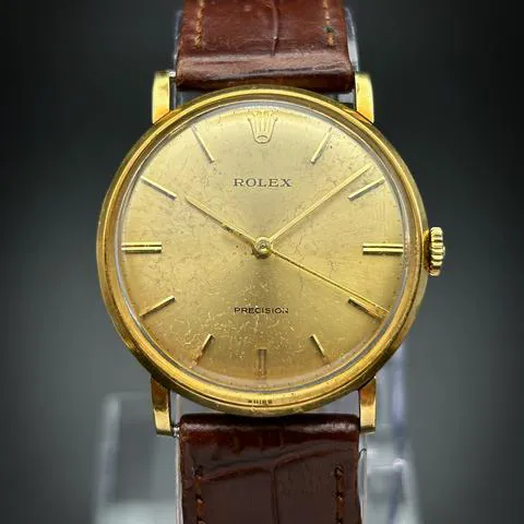 Rolex Precision 9659 34mm Yellow gold Gold 4