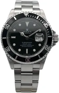 Rolex Submariner 16610 Stainless steel Black