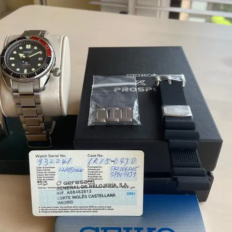 Seiko Prospex SPB097J1 44mm Stainless steel Blue 17