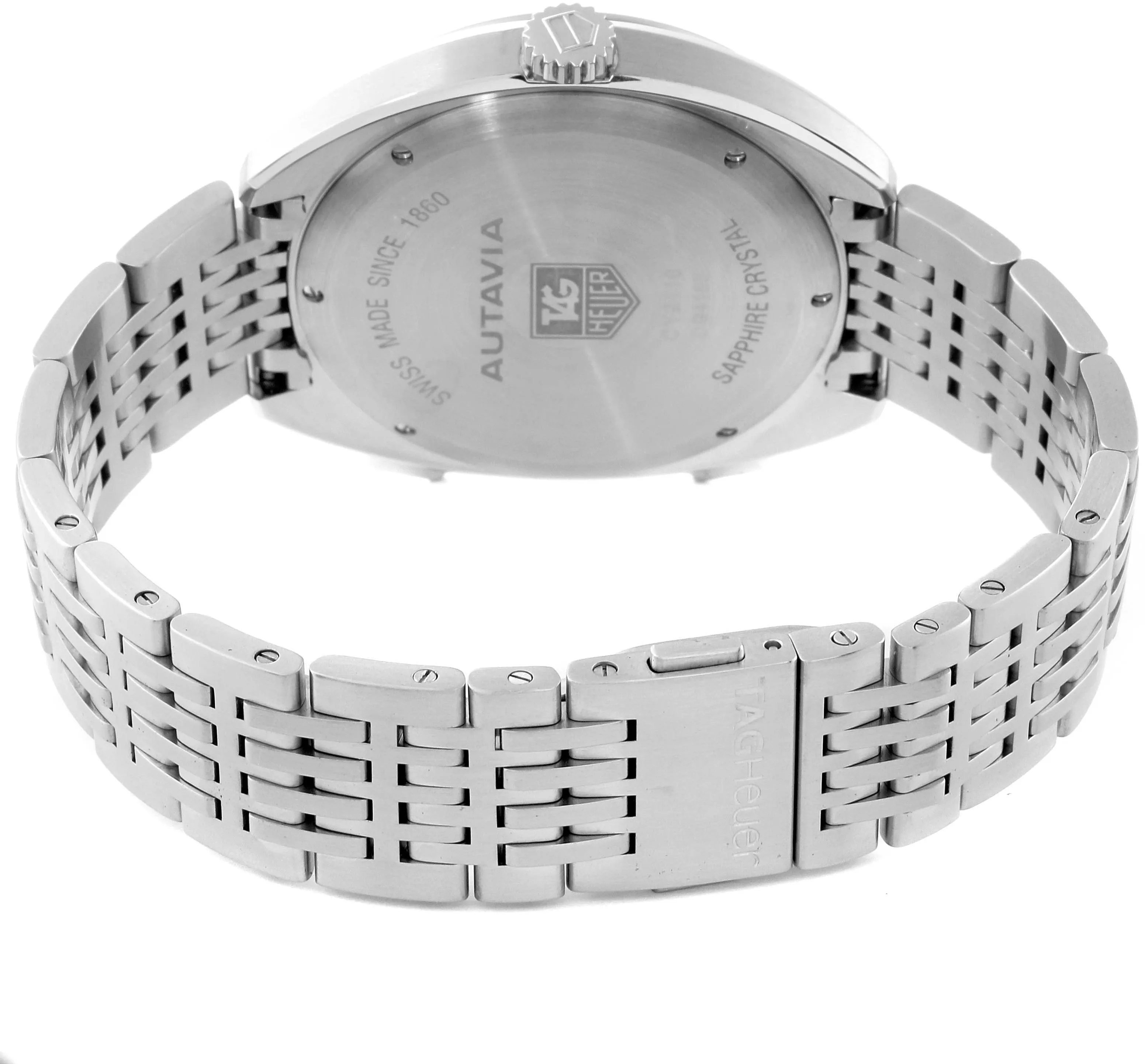 TAG Heuer Autavia CY2110 43mm Stainless steel White 6