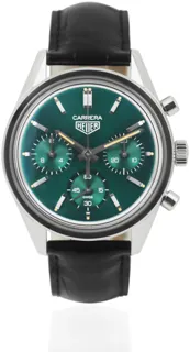 TAG Heuer Carrera CBK221F.FC6479 Stainless steel Green Baton