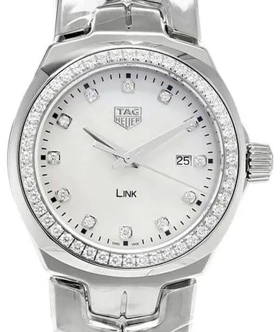 TAG Heuer Link WBC1316.BA0600 32mm Stainless steel White