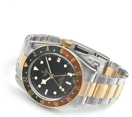 Tudor Black Bay M79833MN-0001 41mm Yellow gold and Stainless steel Black 4