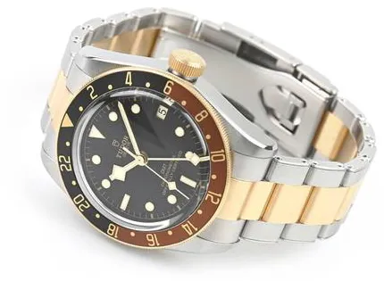 Tudor Black Bay M79833MN-0001 41mm Yellow gold and Stainless steel Black 4