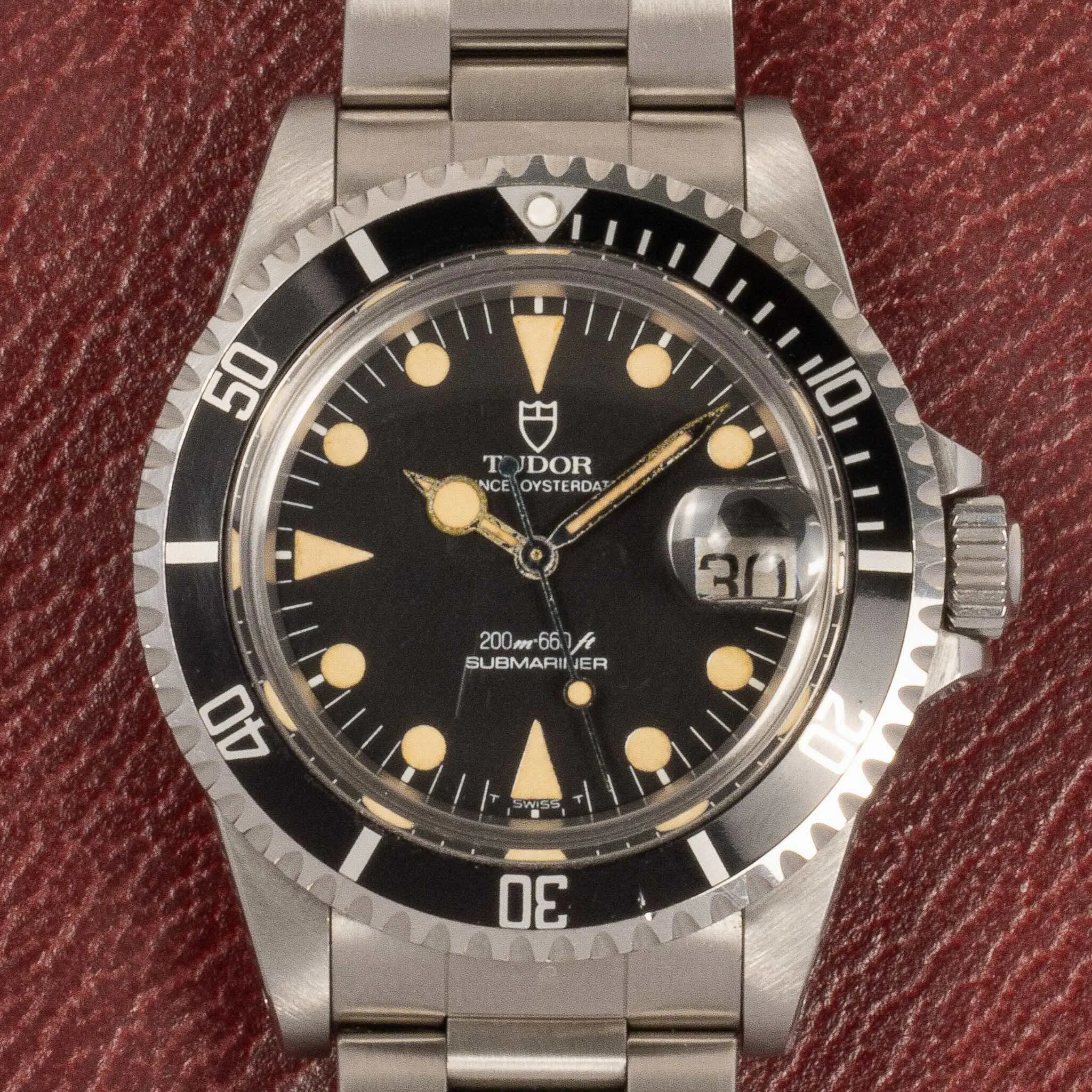 Tudor Submariner 76100 40mm Stainless steel Black 5