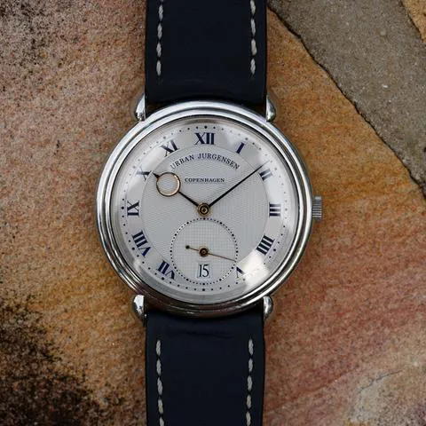 Urban Jürgensen 8 37mm Platinum Silver 1