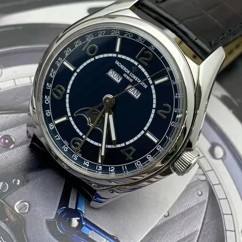 Vacheron Constantin Fiftysix 4000E/000A-B548 40mm Stainless steel Blue