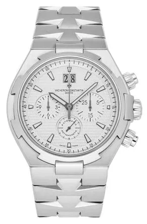 Vacheron Constantin Overseas Chronograph 49150/B01A-9095 42mm Stainless steel Silver