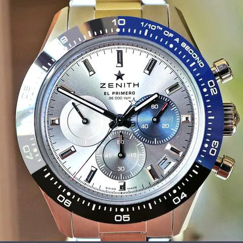 Zenith Chronomaster Sport 03.3103.3600/69.M3100 41mm Stainless steel Silver