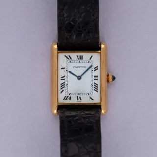 Cartier Tank 78086 18k yellow gold Silver