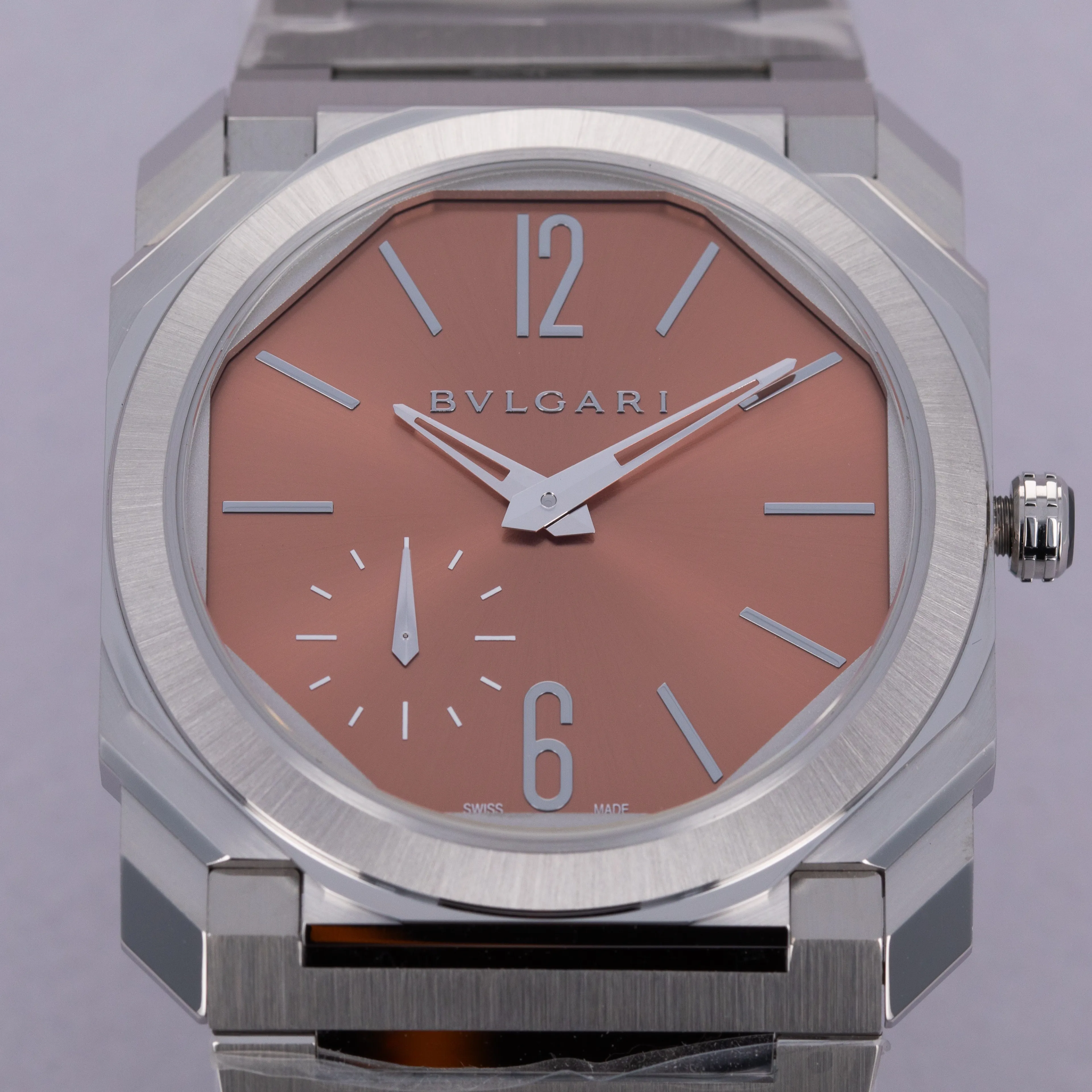 Bulgari Octo Finissimo 103856 40mm Stainless steel Pink 12