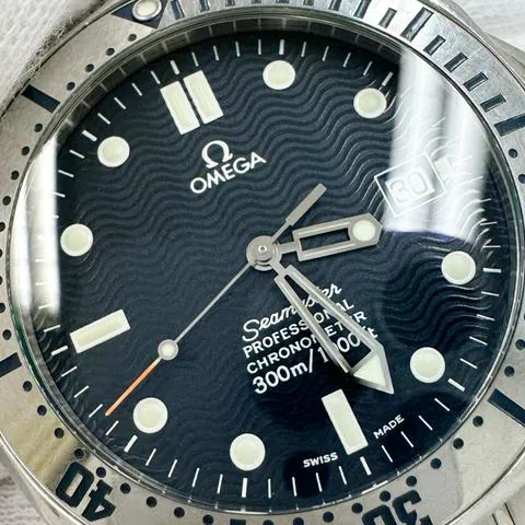 Omega Seamaster 168.1623 41mm Stainless steel Blue 7