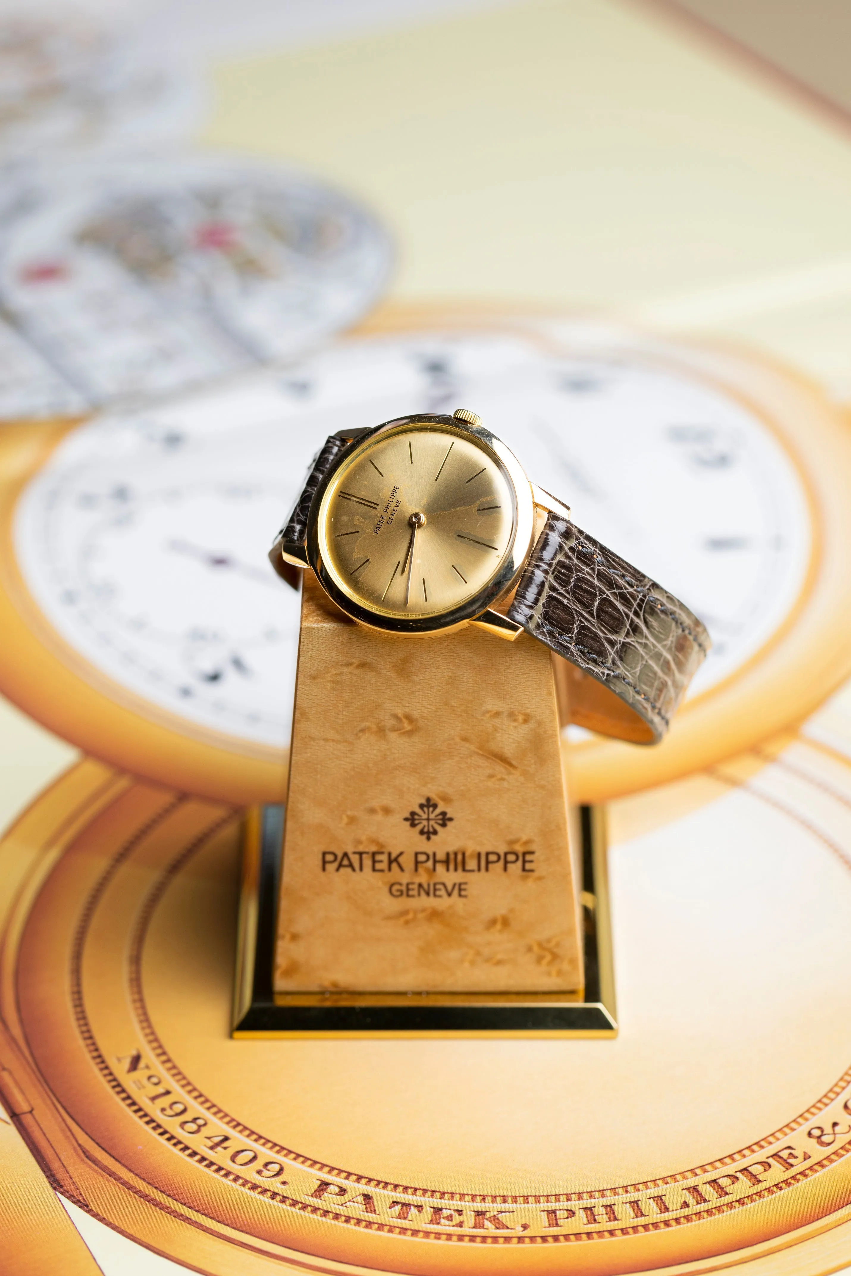 Patek Philippe Calatrava 2593 3.2mm Yellow gold Gold