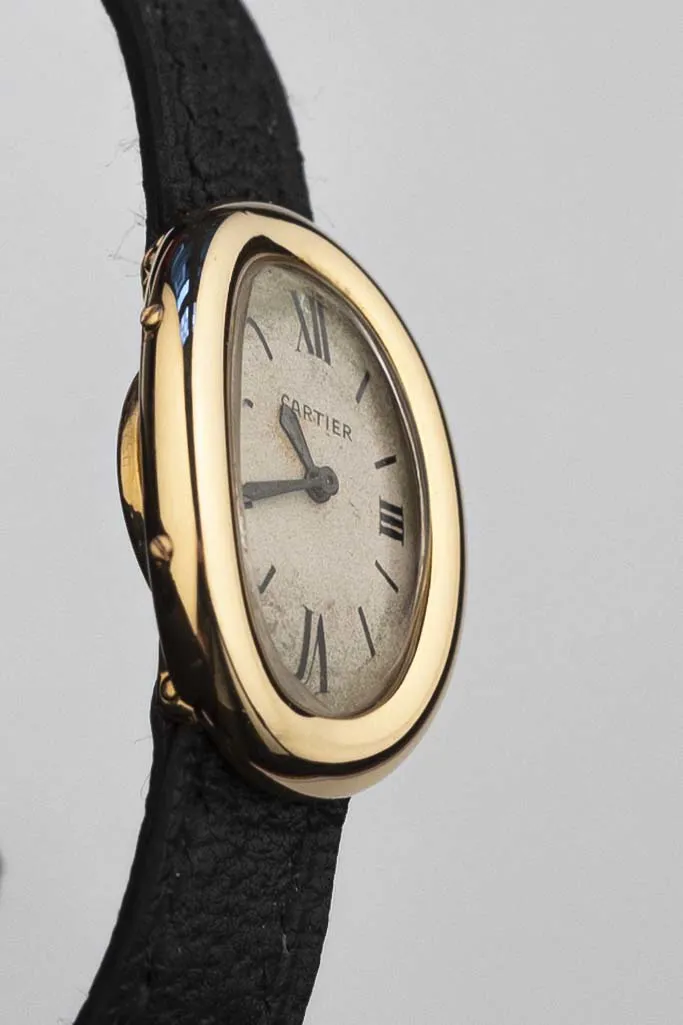 Cartier Baignoire 47 2.8mm Yellow gold White 1