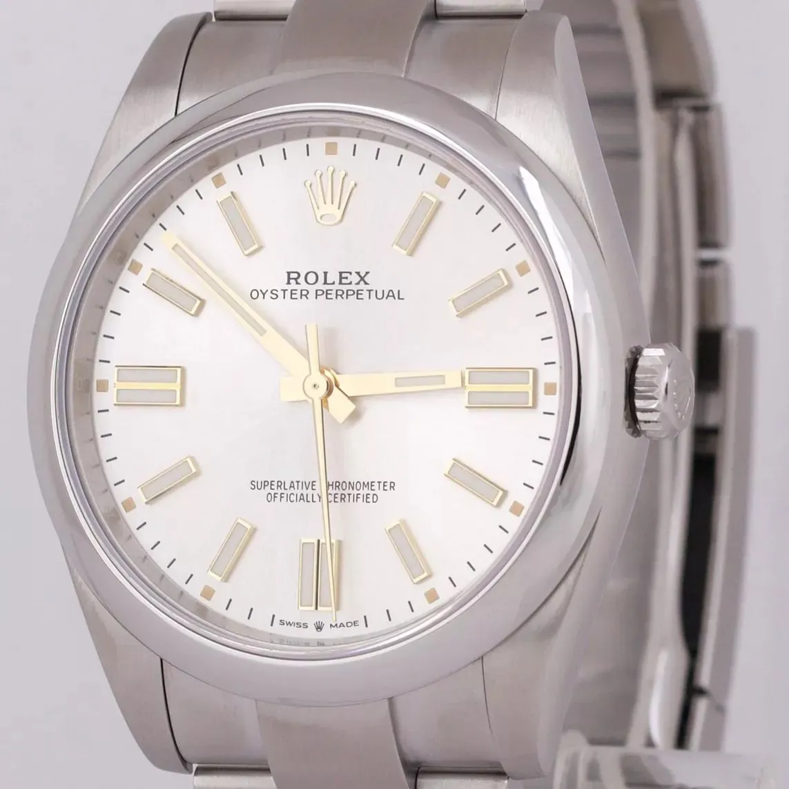 Rolex Oyster Perpetual 124300-0001 41mm Oystersteel Silver 1