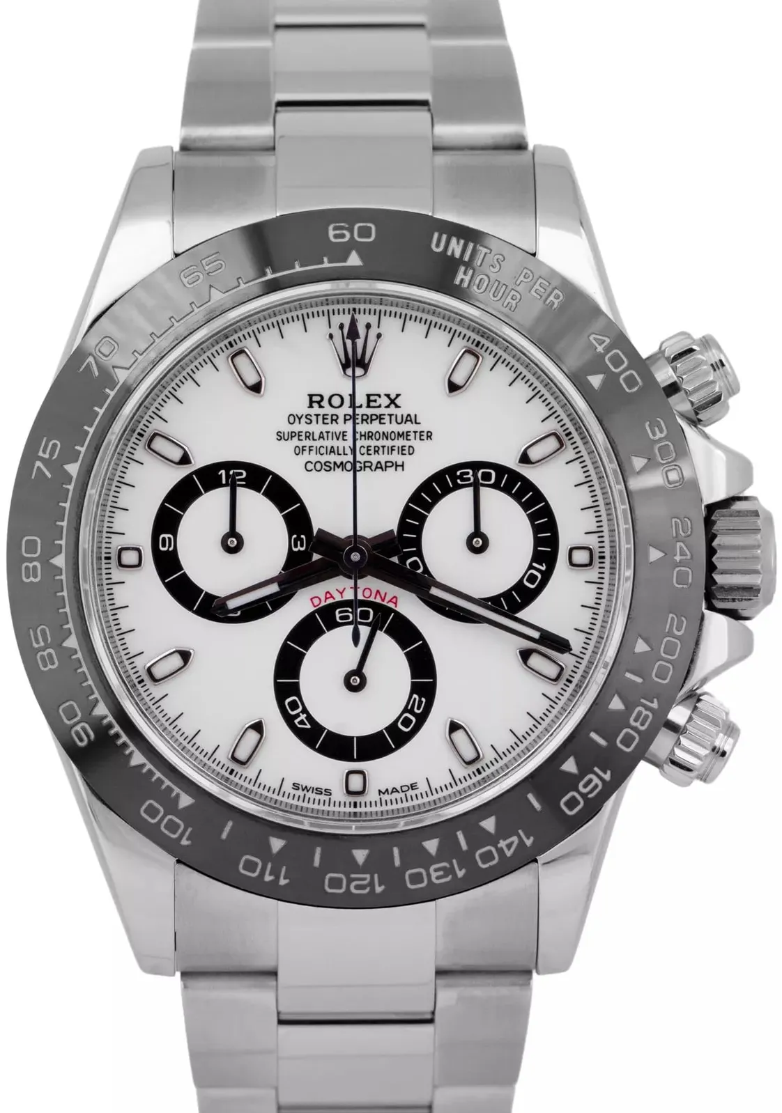 Rolex Daytona 116500LN-0001 40mm Stainless steel White