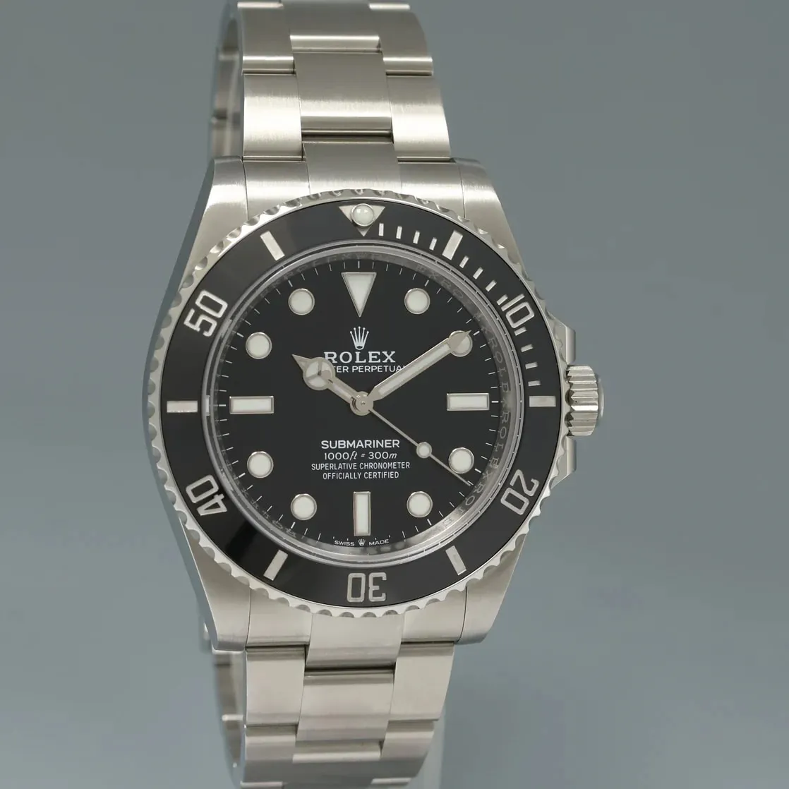 Rolex Submariner 124060-0001 41mm Oystersteel Black 1