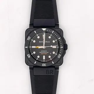 Bell & Ross Instruments BR0392-D-BL-CE/SRB Ceramic