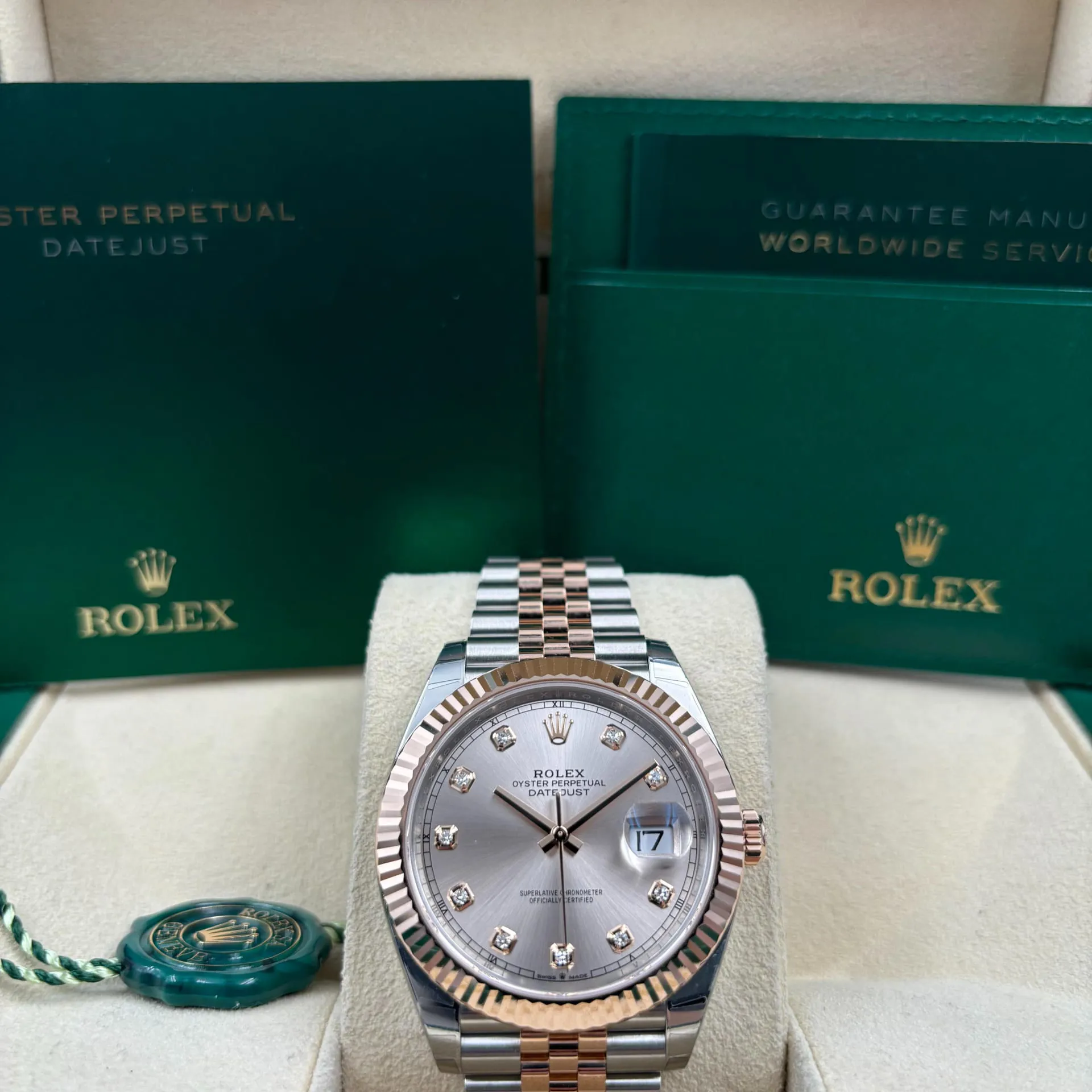 Rolex Datejust 41 126331-0008 41mm Oystersteel and Everose gold Pink 7