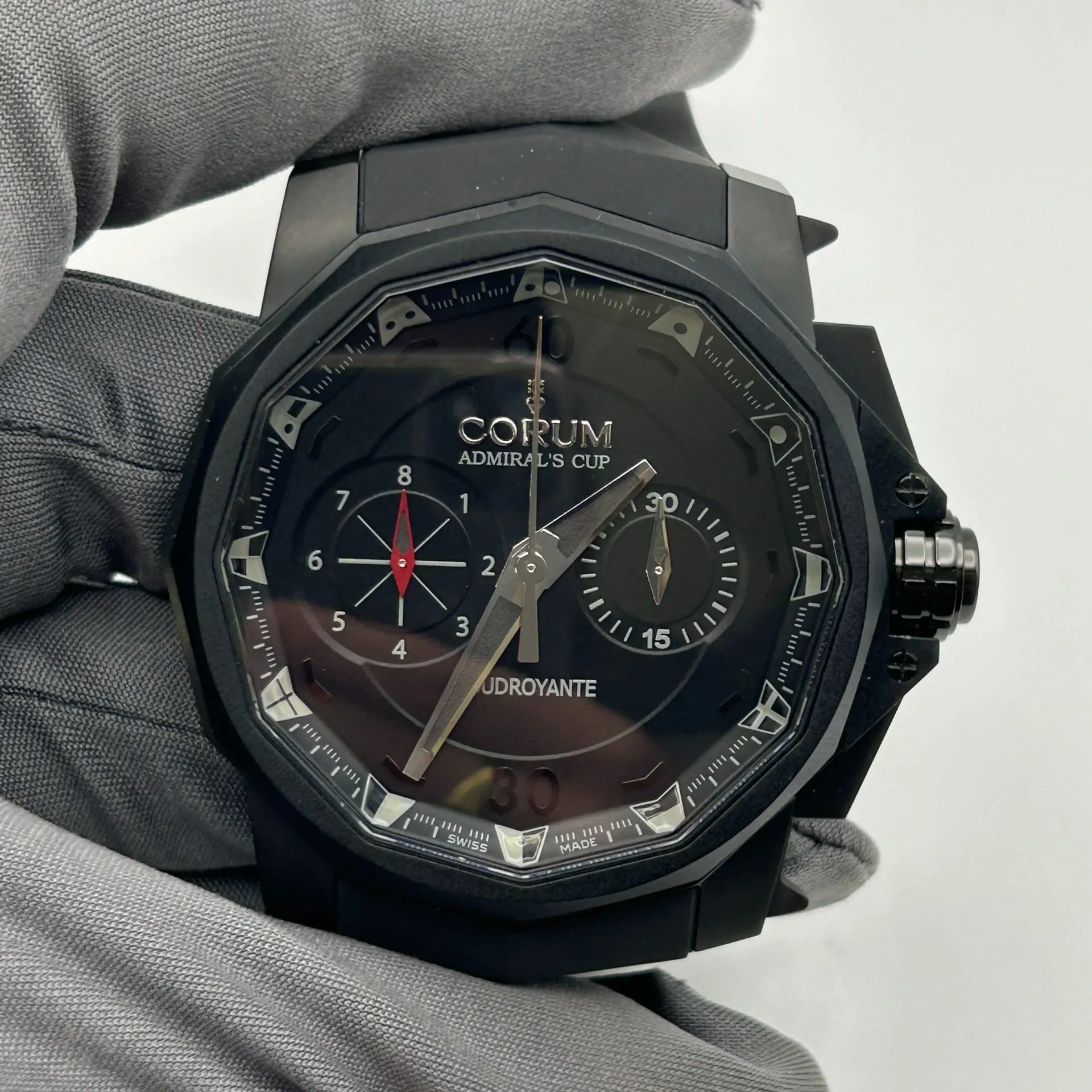 Corum Admiral's Cup 895.931.95/0371 AN12 48mm Titanium and PVD Black