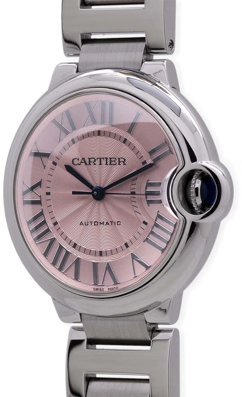 Cartier Ballon Bleu 3284 36mm Stainless steel Guilloché 1