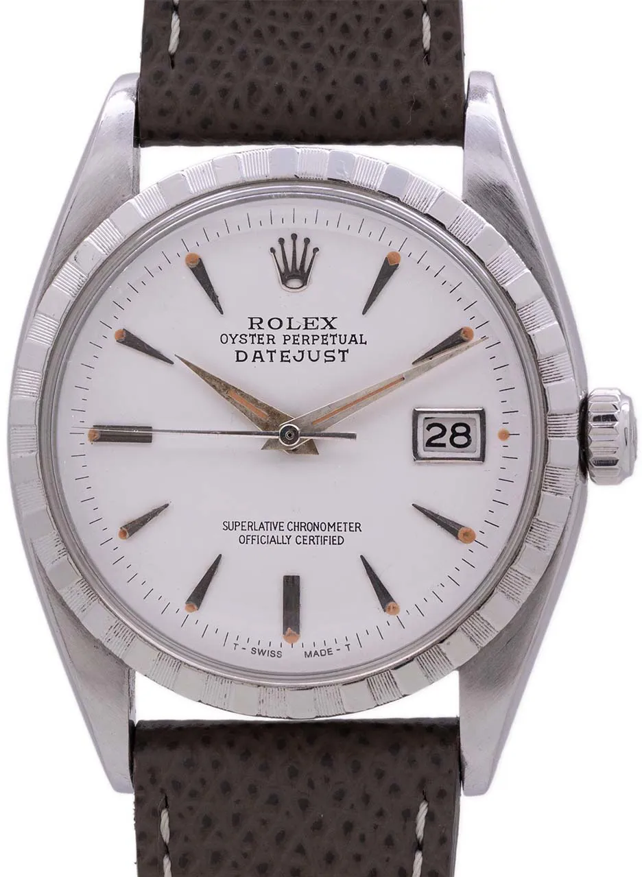 Rolex Datejust 36 6605 36mm Stainless steel White